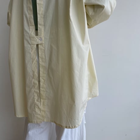 《予約販売》back detail over shirt/2colors_nb0115