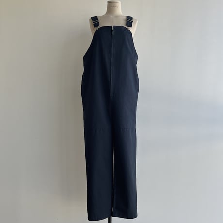【nokcha original】material over all/navy_np0831