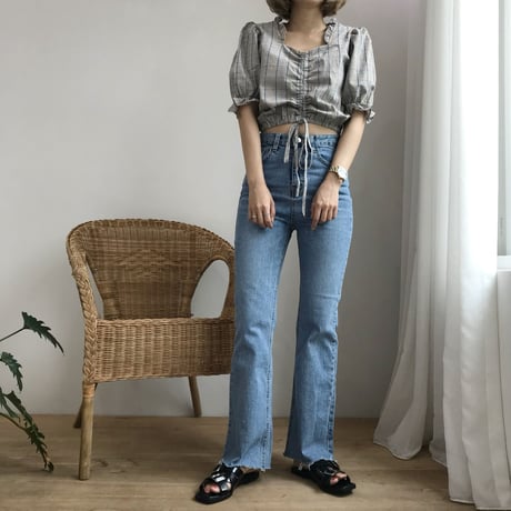 ✳︎予約販売✳︎ブーツカットロングジーンズ
