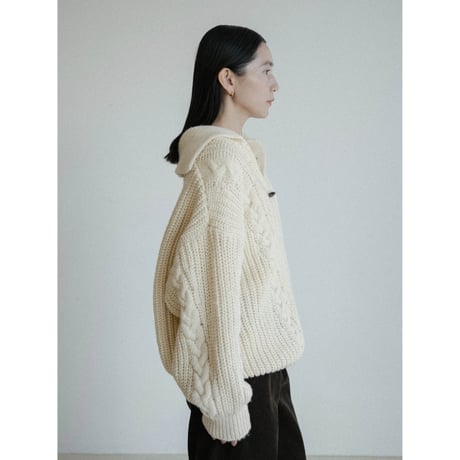 《予約販売》accent cable knit_nt2441