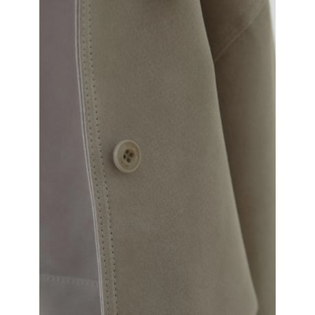 - AUTHENTIC series - real suède rich jacket/écru_an0014