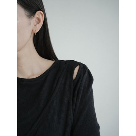 《予約販売》accent unique layered tops/2colors_nt2426