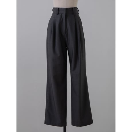 - AUTHENTIC series - material high pants/3colors_an0011
