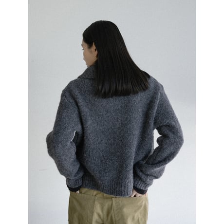 《予約販売》collar knit pullover/2colors_nt2464