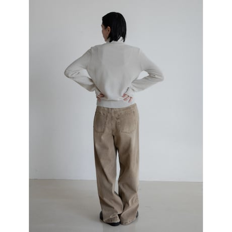 《予約販売》soft color wool knit pullover/2colors_nt2218