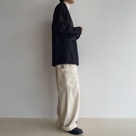 《予約販売》accent lettering tee/3colors_nt1948