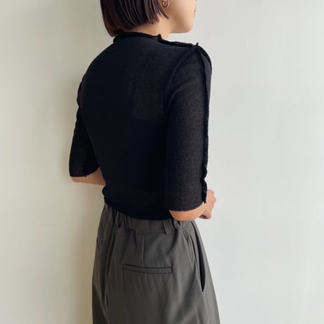 《予約販売》mesh minimal tops/3colors_nt1812