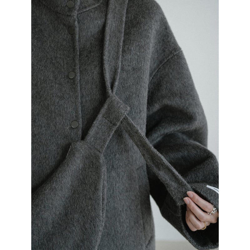 RESTOCK 】bag set half coat/2colors_no0479 | N