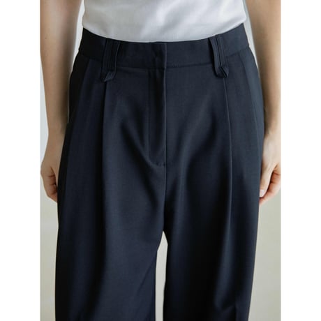 《予約販売》rich tuck wide pants/2colors_np1258