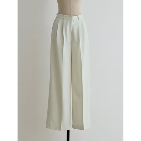 《予約販売》tuck daily wide pants/2colors_np1233
