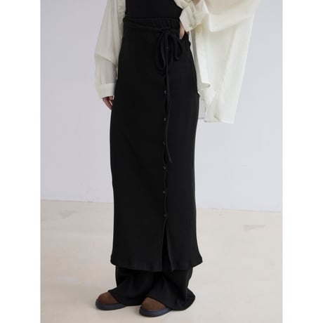 《予約販売》docking lib knit skirt/2colors_ns0102