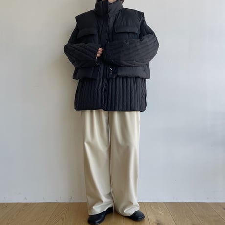 【nokcha original】2set down jacket/black_no0309