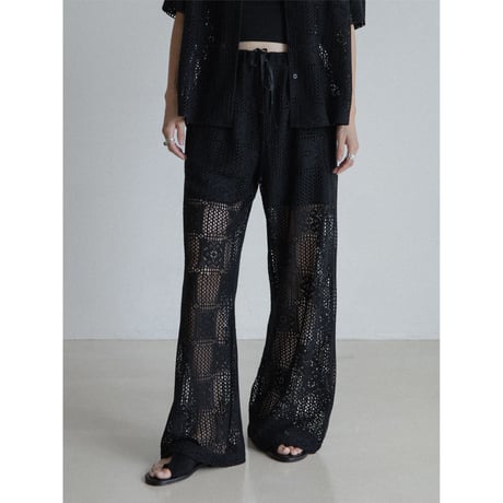 《予約販売》jacquard knit pants/2colors_np1134