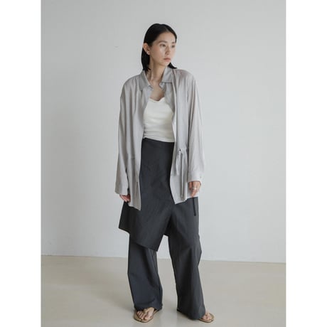 《予約販売》string sheer shirt/2colors_nb0304