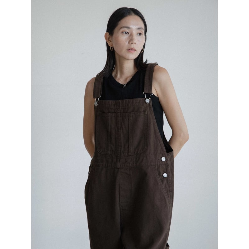 サロペット・オーバーオール・オールインワン nokcha cotton mannish overall 予約販売》cotton mannish overall/2colors_np1150 | N