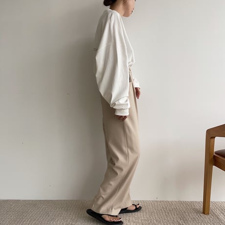 【nokcha original】“latte de the vert” tee/2colors_nt1446