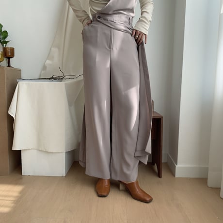 【nokcha original】docking all-in-one/milky gray_np0158