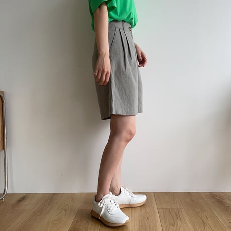 《予約販売》nuance linen half pants/2colors_np0574