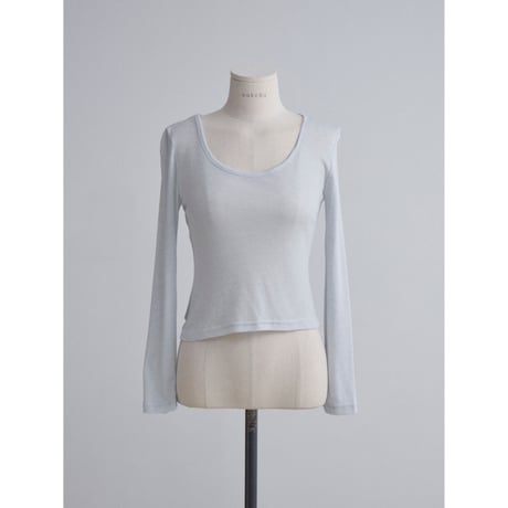 《予約販売》2set accent sheer tops/2colors_nt2506