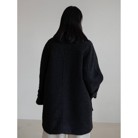 《予約販売》2way bouclé coat/2colors_no0414