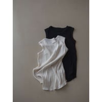 【nokcha original】natural lib tank top/2colors_nt1980