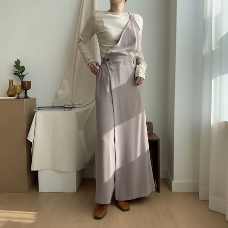 【nokcha original】docking all-in-one/milky gray_np0158