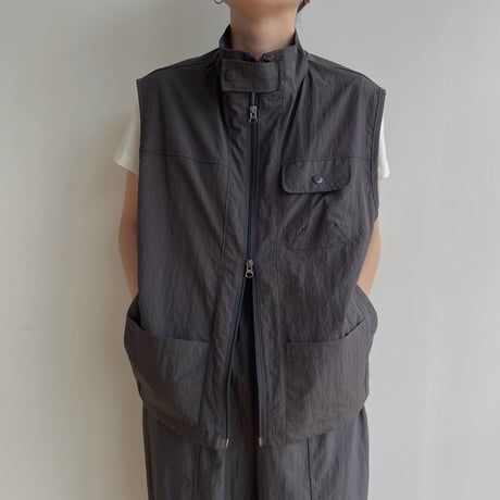 【nokcha original】washer mannish vest/2colors_nt1723