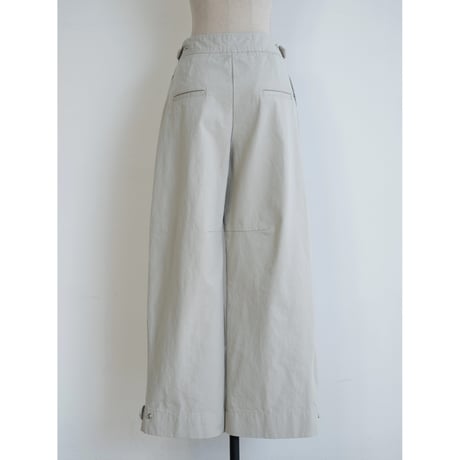 《予約販売》2way silhouette cotton warm pants/2colors_np1189