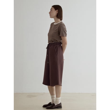 《予約販売》bermuda sweat pants/2colors_np1231