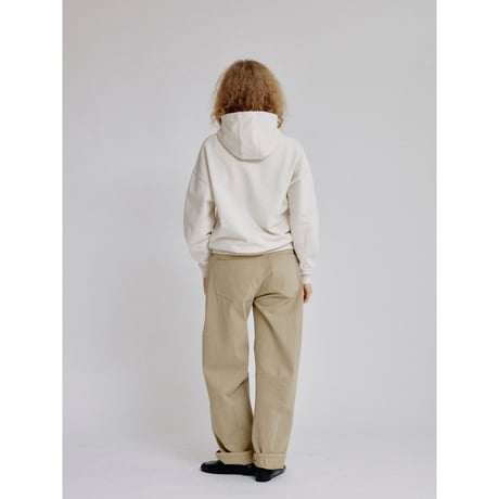 - AUTHENTIC series - mannish sweat hoodie/2colors_an0052