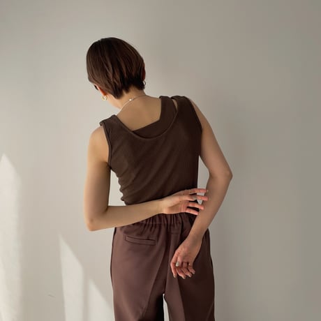 【nokcha original】layered tank top/2colors_nt0891
