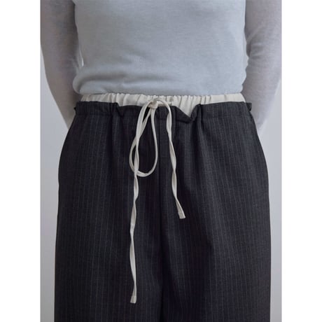 《予約販売》docking accent stripe pants/2colors_np1214