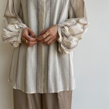 《予約販売》bohemian blouse/2colors_nb0130