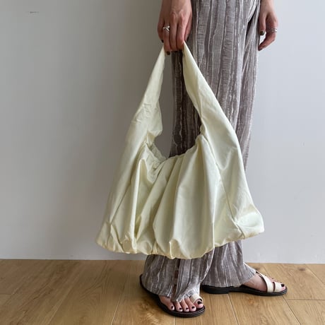 《予約販売》gather nylon bag/2colors_na0397