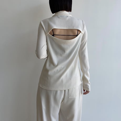 《予約販売》back accent lib tops/2colors_nt1847