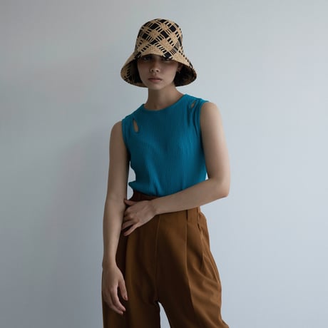 【nokcha original】accent tank top/3colors_nt1352