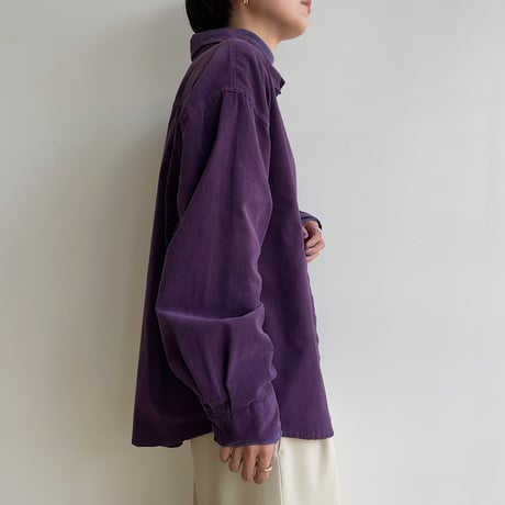 《予約販売》corduroy berry shirt/3colors_nb0209