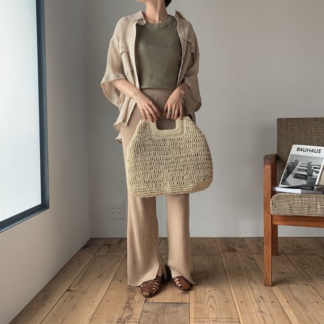 《予約販売》straw 2way bag /2colors_na0171