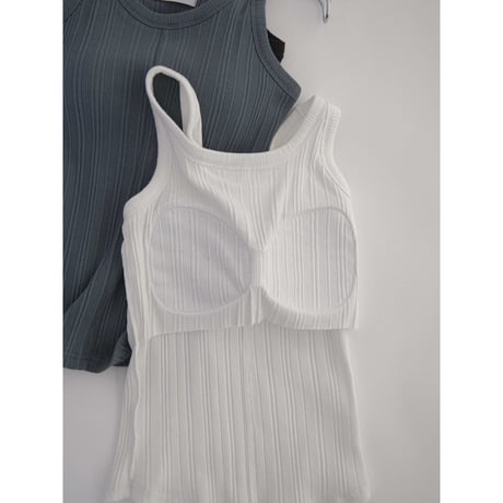 【NOKCHA original】cup in tank top/3colors_nt2057