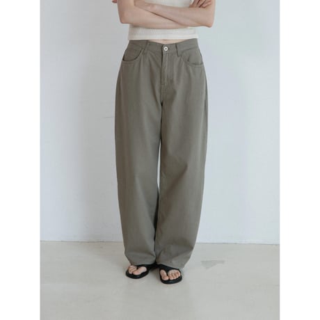 《予約販売》oval cotton pants_np1268