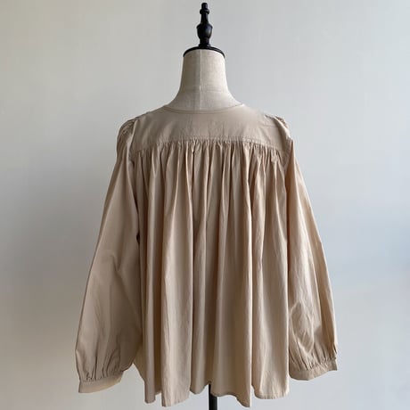 《予約販売》gather tuck blouse/2colors_nt1241