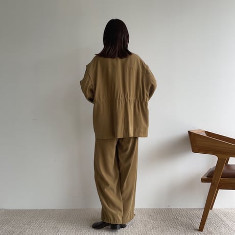 【nokcha original】2way military jacket/olive khaki_no0233