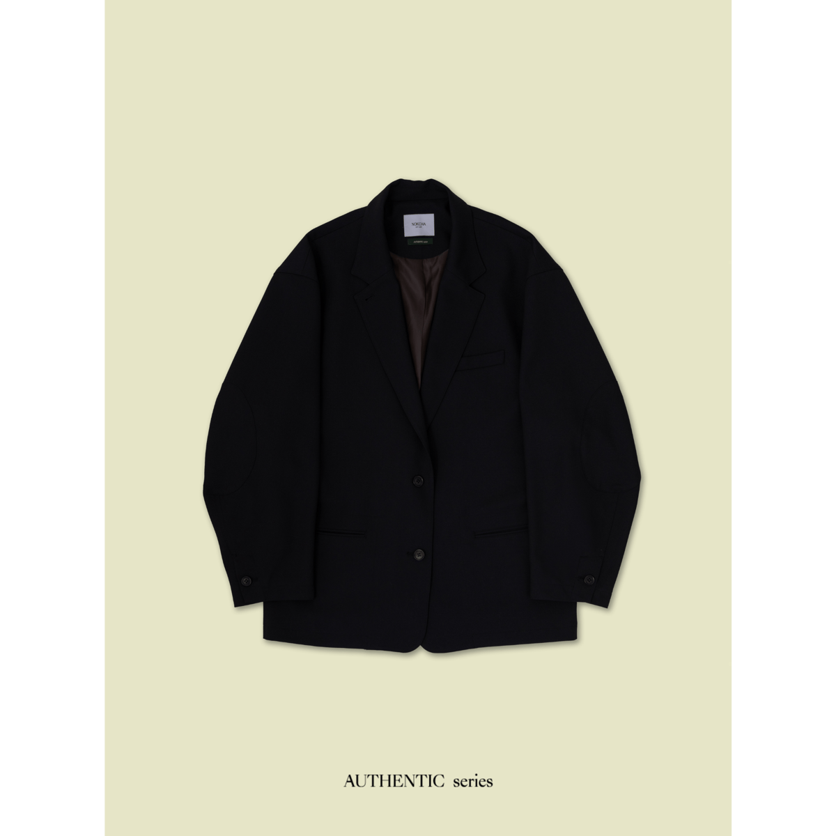 nokcha AUTHENTIC series ジャケット AUTHENTIC series - authentic jacket/black_an0