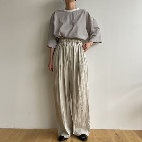 《予約販売》pin border over tee/2colors(unisex)_nt1695