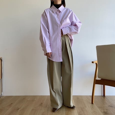 《予約販売》stripe over shirt/2colors_nt1272