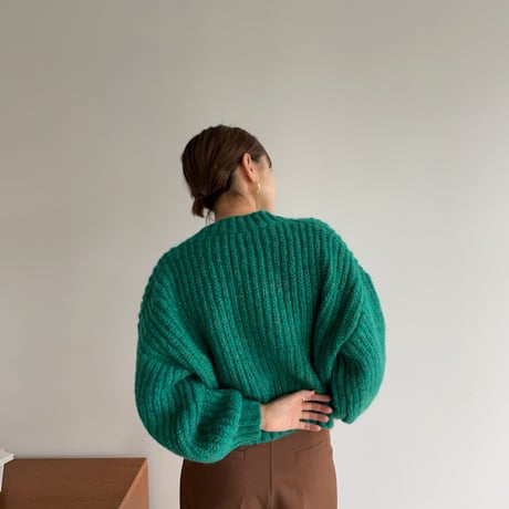 《予約販売》melange coloring knit/2colors_nt1109