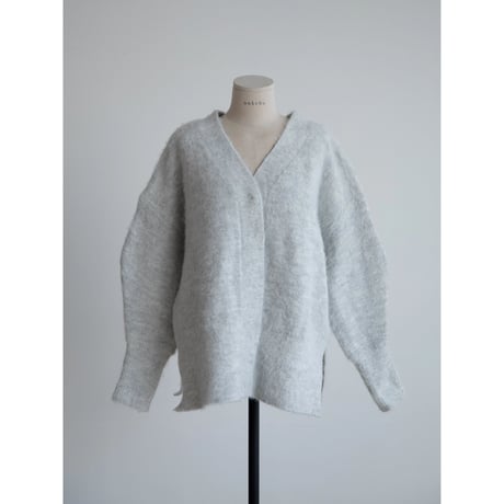 《予約販売》2way alpaca knit cardigan/2colors_no0396