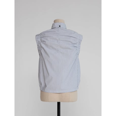 【NOKCHA original】minimal gather blouse/2colors_nb0245