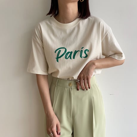《予約販売》Paris tee/3colors_nt1337