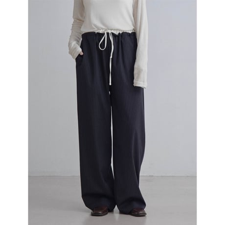 《予約販売》docking accent stripe pants/2colors_np1214